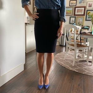 St. John Knit Pencil Skirt